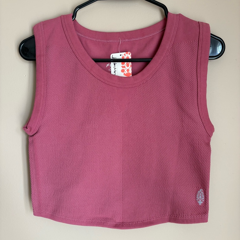FP Movement Free Throw Muscle Tank Top Rose Wash